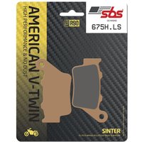 675H.LS - SBS HLS Street Excel Sintered Rear Brake Pads For Harley Davidson RA 1250 2021-2022