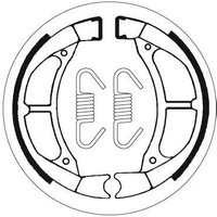 Image of 2182 - SBS Off Road Rear Brake Shoes For Yamaha BW 80 1986-1990