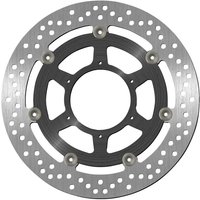 5168A - SBS Stainless Steel Front Brake Disc For Honda CB600F 2007-2013 - Black/Silver