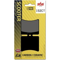 152CT - SBS Carbon Tech Organic Rear Brake Pads For Aprilia Atlantic 125 2003-2009
