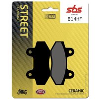 814HF - SBS HF Street Ceramic Organic Front Brake Pads For Mash Cafe Racer 125 2015-2016