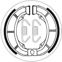 Image of 2181 - SBS Rear Brake Shoes For Suzuki AH 50 Address 1992-1995