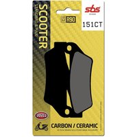 151CT - SBS Carbon Tech Organic Front Brake Pads For ItalJet Dragster 125 2020