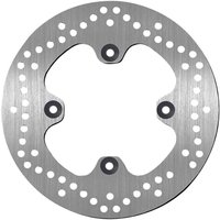 5167 - SBS Standard Round Front Left Brake Disc For Honda CB250 1992-2003 - Silver