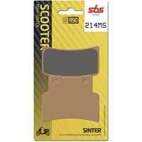 214MS - SBS MS Maxi Sintered Front Brake Pads For Kymco Xciting 400 I 2014