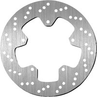 5196 - SBS Standard Round Front Left Brake Disc For Adiva AD 250 2007 - Silver