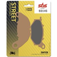 931HS - SBS HS Street Excel Sintered Front Brake Pads For Yamaha MT-03 2016-2022
