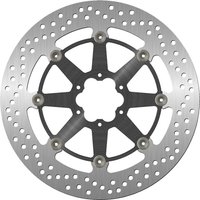 Image of 5062 - SBS Stainless Steel Front Brake Disc For Moto Guzzi Audace 1400 2015-2017 - Black/Silver