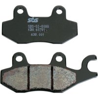 638LS - SBS LS Street Excel Sintered Rear Brake Pads For Kawasaki BN125 2000-2007