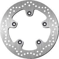 5203 - SBS Standard Round Front Left Brake Disc For Suzuki AN 250 2003-2006 - Silver