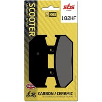 182HF - SBS HF Street Ceramic Organic Rear Brake Pads For Suzuki AN 400 2007-2009