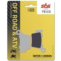 Image of 791CS - SBS CS Carbon Rear Brake Pads For Husqvarna CR125 2005-2013