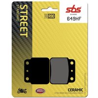 649HF - SBS HF Street Ceramic Organic Rear Brake Pads For Arctic Cat Textron 400 2X4 2007-2008