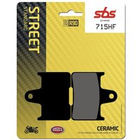 715HF - SBS HF Street Ceramic Organic Rear Brake Pads For Kawasaki GTR 1400 2008-2011