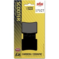 171CT - SBS Carbon Tech Organic Front Brake Pads For Kymco Grand Dink 250 2001-2006