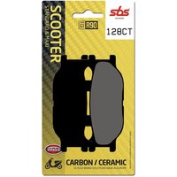 128CT - SBS Carbon Tech Organic Front Brake Pads For ItalJet Jupiter 125 2003
