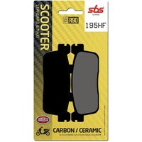 195HF - SBS HF Street Ceramic Organic Rear Brake Pads For Kymco K-XCT 125 I 2013-2014