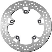 5212 - SBS Standard Round Rear Brake Disc For Yamaha FZ8 N 2010-2016 - Silver