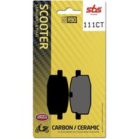 111CT - SBS Carbon Tech Organic Front Brake Pads For MBK Booster 100 1999-2002