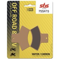 Image of 755ATS - SBS ATS All-Terrain Sintered Rear Brake Pads For Polaris 455 4X4 1999-2001