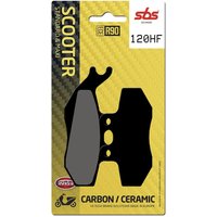 120HF - SBS HF Street Ceramic Organic Front Brake Pads For Gilera D.N.A 125 2001-2003