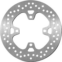 5076 - SBS Standard Round Rear Brake Disc For Triumph Street Triple 675 2015 - Silver
