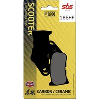 165HF - SBS HF Street Ceramic Organic Front Brake Pads For Yamaha CV 50 2003-2007
