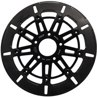 Image of 7143C-B - SBS Kodlin Brake Disc For Harley Davidson FLDE 1750 2018-2020 - Black Front