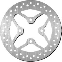 5173 - SBS Standard Round Front Left Brake Disc For Honda AFS 110 2012-2016 - Silver
