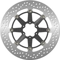 Image of 5062A - SBS Standard Round Front Brake Disc For Moto Guzzi Audace 1400 2015-2017 - Black/Silver