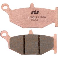 833LS - SBS LS Street Excel Sintered Rear Brake Pads For Suzuki DL 1000 2014-2019
