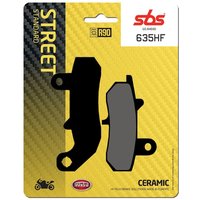 635HF - SBS HF Street Ceramic Organic Rear Brake Pads For Suzuki DR650 R 1992