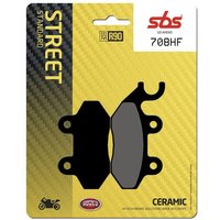 Image of 708HF - SBS HF Street Ceramic Organic Brake Pads For Sym Attila 125 1999-2000