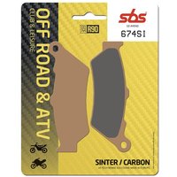 Image of 674SI - SBS SI Sintered Front Brake Pads For KTM Rally 450 2011-2022