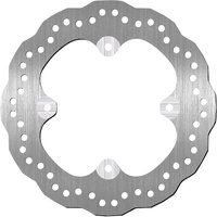 Image of 5071 - SBS Standard Contour Rear Brake Disc For Honda CB500 F 2013-2021 - Silver