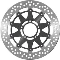 5050 - SBS Stainless Steel Front Brake Disc For Ducati Hypermotard 1100 2007-2009 - Black/Silver