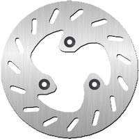 5293 - SBS Standard Round Front Left Brake Disc For Sym Allo 125 2011-2015 - Silver