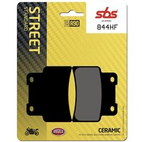 844HF - SBS HF Street Ceramic Organic Front Brake Pads For Yamaha MT-125 2014-2016