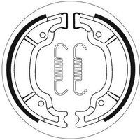 Image of 2199 - SBS Rear Brake Shoes For Yamaha XN 125 2001-2003