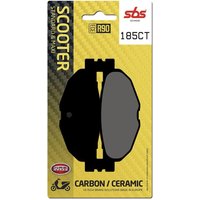 185CT - SBS Carbon Tech Organic Rear Brake Pads For Yamaha XP 500 T-Max 2004-2011