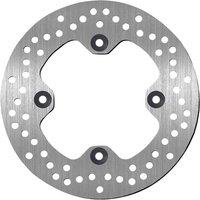 5110 - SBS Standard Round Rear Brake Disc For Honda CBR 125 R 2004-2016 - Silver