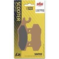 197MS - SBS MS Maxi Sintered Front Left Brake Pads For Suzuki AN 400 2007-2009