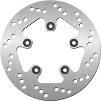 5336 - SBS Standard Round Rear Brake Disc For KTM RC8 1190 2008-2010 - Silver