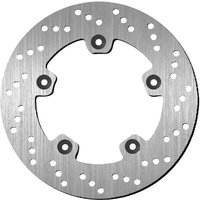 5030 - SBS Standard Round Rear Brake Disc For Suzuki GSF 1250 2007-2011 - Silver