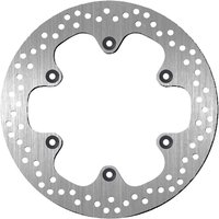 Image of 5055 - SBS Standard Round Rear Brake Disc For Honda CB1000F 1993-1995 - Silver
