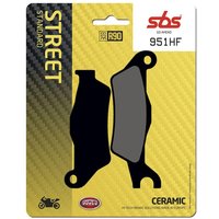 Image of 951HF - SBS HF Street Ceramic Organic Front Brake Pads For Suzuki GSX-R 125 2017-2024