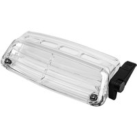 #AFVENT18-C - Slipstreamer Gold Wing Standard Windshield Replacement Vent For Honda GL 1800 2001-2019 - Clear