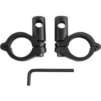 S-1.25-C - Slipstreamer Replacement Round Windshield Handlebar Clamp Kit For Indian Chief 111 2014-2017 - Black