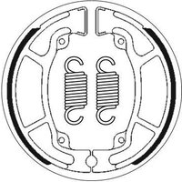 Image of 2208 - SBS Rear Brake Shoes For Honda NES 125 2001-2005