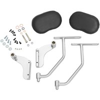Image of 52-926 - Show Chrome Deluxe Passenger Armrest Kit For Honda GL 1800 2018-2019 - Chrome